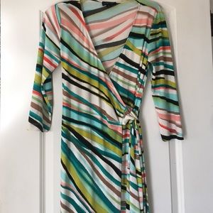 Tahari Arthur S Levine true wrap dress